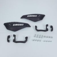 handschutz circuit equipment vector carbon / weiß für motorrad tt
