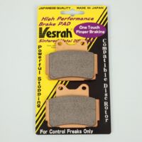 Bremsbelag vesrah für Motorrad yamaha 250 tzr 1987 bis 1992 ar