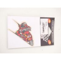 aufkleber sticker meryt für roller rennen hebo pilot knie erde
