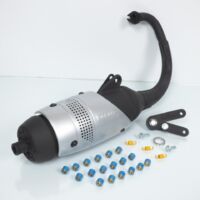 auspuff leovince für roller yamaha 50 spy touring 5516 neu