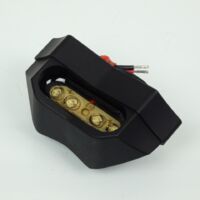 Kennzeichenbeleuchtung ermax 4 led 12v e11 alu schwarz für