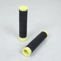 Paar Griff Ø22mm schwarz fluo gelb pro grip pg0808 gont für