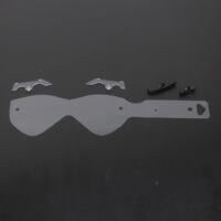 Abreißbare farblose Maske für Brille und Helm Cross Smith Warp