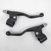 Gerader Topf Lusito für Auto, Metall, schwarz, kurzer Hebel, neu