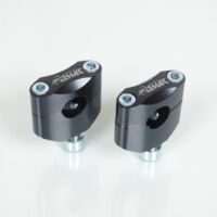 Ultima Lenkerbrücke schwarz Alloy für Motorrad Ø22mm / 35mm neu