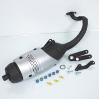 auspuff leovince für roller benelli 50 491 rr neu
