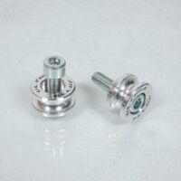 Paar Diabolo Alloy Ultima Racing Teflon für Motorrad M10mm Alu
