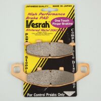 Bremsbelag vesrah für Motorrad hyosung 600 gt comet 2002 bis 2003