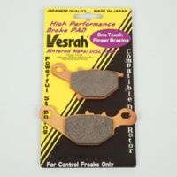 Bremsbelag vesrah für Motorrad suzuki 80 rm 1996 bis 2001 av neu
