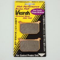 Bremsbelag vesrah für Motorrad kawasaki 550 z gpz 1981 bis 1983