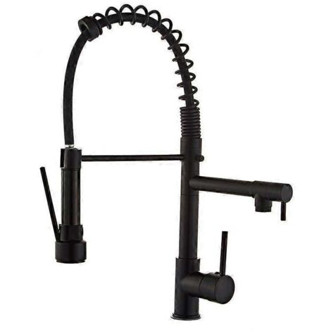 Robinet de cuisine à ressort pour la maison, compatible avec lave-vaisselle et évier, robinet pratique et durable (1/5)