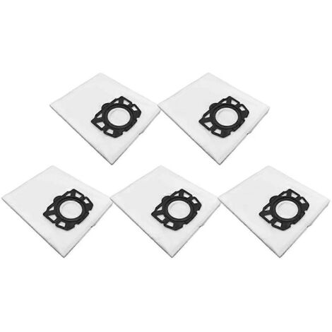 Accessoires pour aspirateurs : sacs à poussière jetables et filtres non tissés compatibles avec les modèles MV4, MV5, MV6, WD4, WD5, WD6 et WD4000 à WD5999. (1/5)