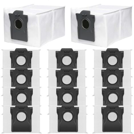 Compatible avec les aspirateurs robots L10S Pro/X30 Ultra/X40 Ultra, bac à poussière à vidage automatique, grande capacité de 3,2 litres, sacs à poussière (1/5)