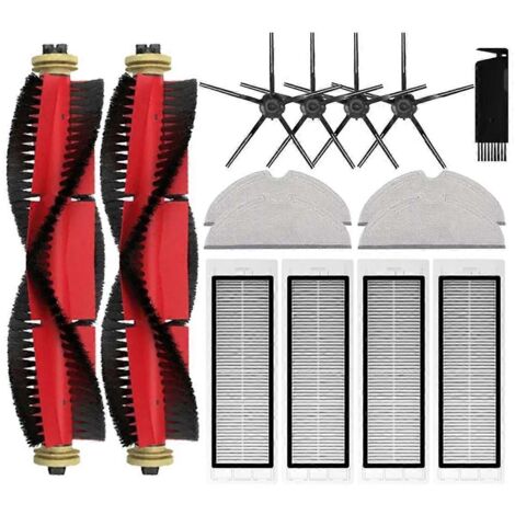 Pour S5 S50 S55 S502-02 S5 Max S6 S6 MaxV S6 Pure E4 E5 - Pièces détachées : Brosse principale, Filtre HEPA, Serpillère (1/5)