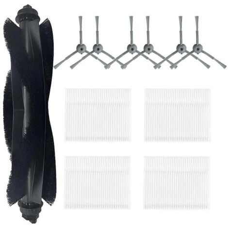 Accessoires de remplacement pour aspirateur robot série L50 et L60 : brosse latérale principale et filtre HEPA (1/5)