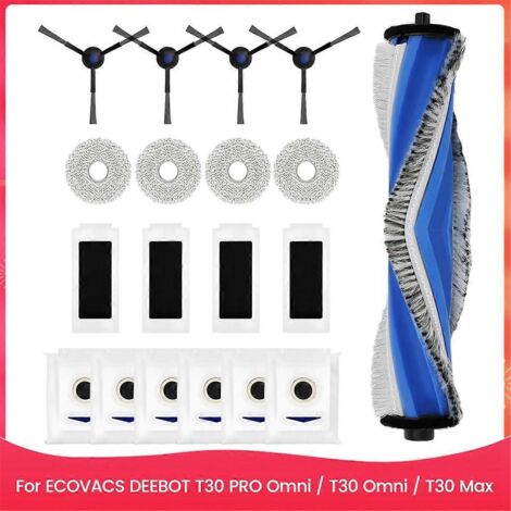 Pièces détachées pour aspirateur robot T30 PRO Omni / T30 Omni / T30 Max : brosse latérale principale et filtre HEPA (1/5)