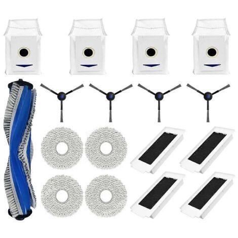 Accessoires et pièces de rechange pour T30 PRO OMNI DDX14 / M12 Pro+ : brosse principale, filtre, sac à poussière (1/5)