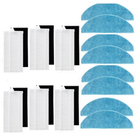 Pièces détachées pour robots aspirateurs des séries 7490 Immortal et 8290 Immortal : filtres et tamis pour lingettes de nettoyage. (1/5)
