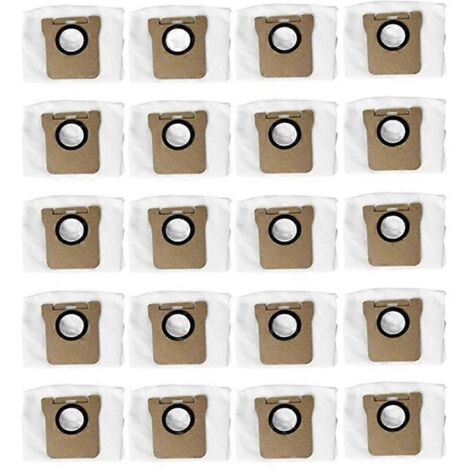Lot de 20 sacs à poussière de rechange pour aspirateur robot Bot L10S Ultra/S10/S10 Pro (1/5)