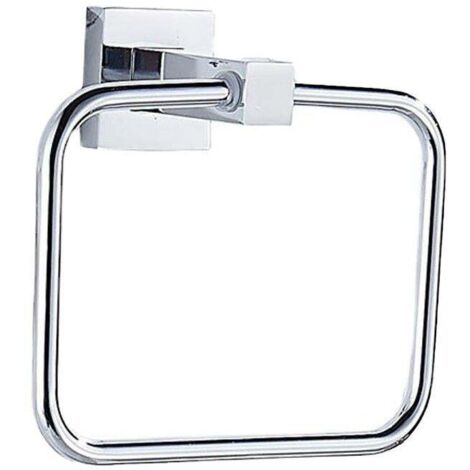 Porte-serviettes mural et tringle à serviettes pour salle de bain, idéal pour organiser votre salle de bain. (1/5)