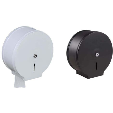Boîte à papier toilette en rouleau en acier inoxydable, boîte à mouchoirs pour toilettes d'hôtel, blanche
