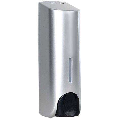 Distributeur de savon mural 3 tailles, lavage des mains, shampoing liquide, douche, manuel, individuel (1/5)