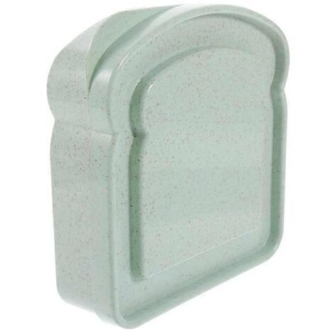 Boîte à sandwichs avec couvercle, boîte de rangement pour aliments, boîte à sandwichs pour toasts (1/4)