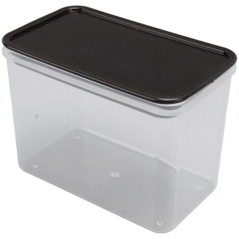 Boîte de conservation alimentaire transparente et hermétique pour grains de café, céréales, riz et noix, 500 ml (1/5)