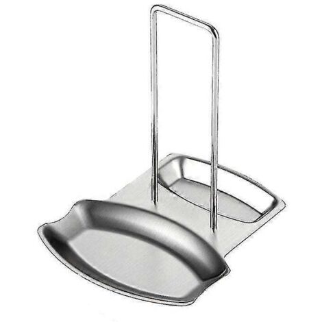 Support de couvercle, repose-cuillère, couteaux, cuillères, fourchettes, spatule en acier inoxydable, repose-couvercle (1/3)
