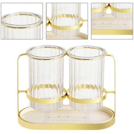 Support de séchage pour baguettes, panier transparent pour cuillères, fer à repasser de cuisine en PET (1/5)