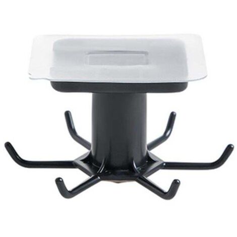 Accessoires Vêtements Égouttoir à 360 degrés Organisateur Étagère de rangement pivotante de qualité pour la cuisine Crochets Porte-couverts et vaisselle (1/2)