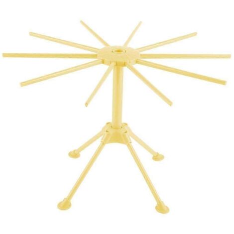 Séchoir à pâtes pliable pour spaghettis (jaune) (1/5)