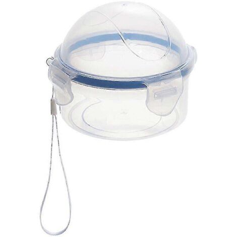 Boîte à salade, boîte de conservation pour fruits et légumes, organisateur de rangement alimentaire transparent (1/2)