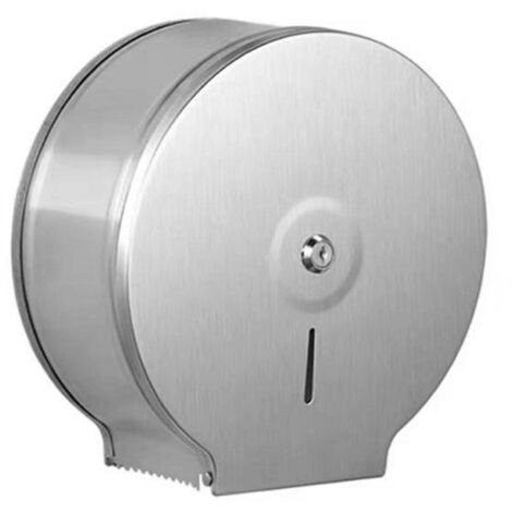 Distributeur de papier essuie-tout en acier inoxydable satiné étanche (1/5)