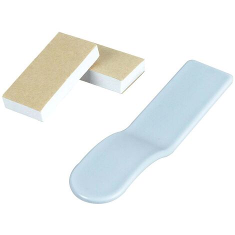 Lève-abattant mignon et pratique pour éviter les contacts sales, poignée de levage pour la lunette des toilettes, couleur bleue, pour usage domestique. (1/5)