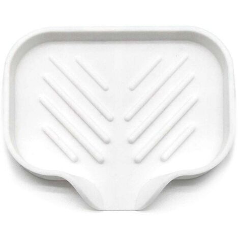 Porte-savon auto-égouttant en silicone, plateau porte-savon pour évier de cuisine, organisateur de comptoir S (1/5)