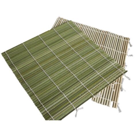 Tapis à sushi en bambou robuste, rouleau à riz, outil de bricolage, moule de cuisine (1/5)