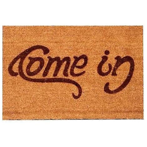 Tapis d'entrée/de bienvenue/d'extérieur antidérapant 40 x 60 cm - Parfait (1/5)
