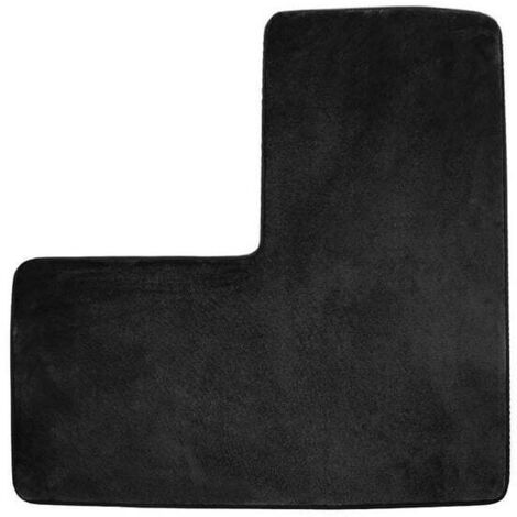 Tapis de forme adaptée au salon, à la chambre et à la salle de bain. Tapis doux en fibres de polyester, résistant et idéal pour la maison. (1/5)