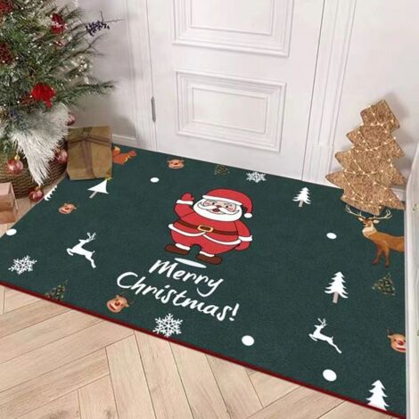 Tapis d'entrée de Noël avec motif de nain de dessin animé 7 (1/5)