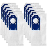 Lot de 10 sacs de rechange pour aspirateurs verticaux R30D, R30P, R30PET et S30D, S30P et S30PET, références RNHC-6 et SNH-6.