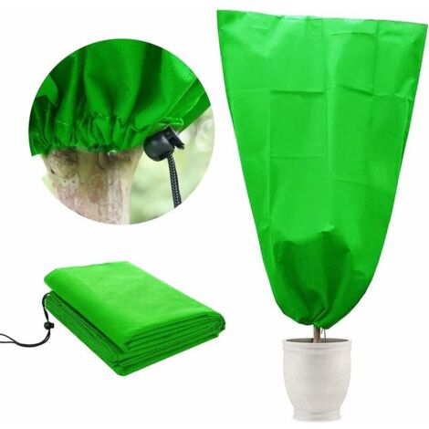 Housse Protection Plantes,Plantes Protection Contre Le Gel des,Plantes Houssed'hivernage Protection Plantes,Couverture Végétale la Protection Contre Le Gel (180 120, Vert) (1/5)