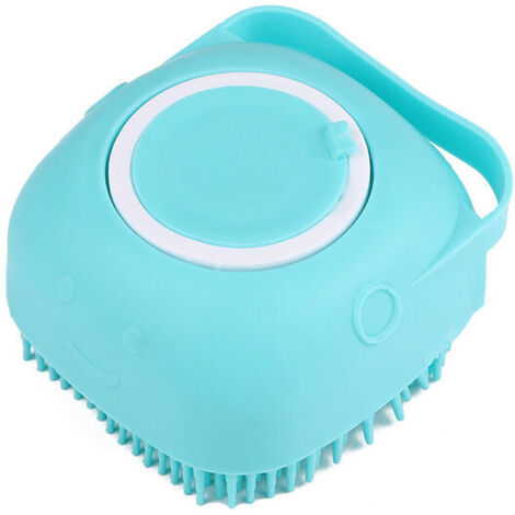 Brosse Shampoing Chien Chat,Brosse pour Animaux Brosse de Bain pour Chien de Compagnie Brosse Peigne Toilettage Douche Massage Grooming Douche Peigne Pinceau pour Chien Chat Animal
