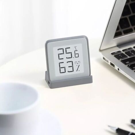 Thermomètre Hygromètre de Intérieur Numérique Maison avec écran E-Ink et Smart APP Précision Bluetooth bébé Temperature Termometre Digital Humidité Chambre Garage Serre Cave à vin (1/5)