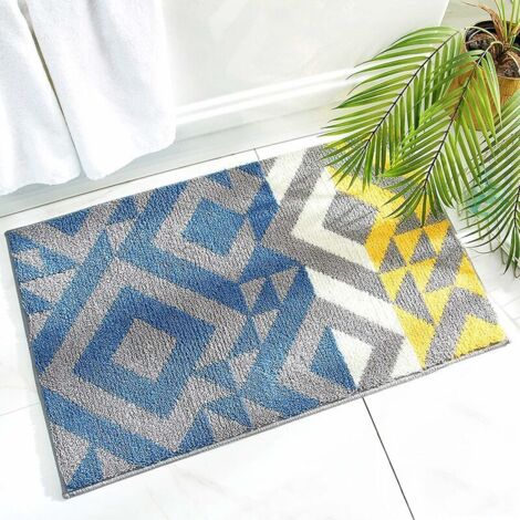 Tapis De Bain Antidérapant, Paillasson d'intérieur, Tapis de Porte Antidérapant,Absorbant et Résistant, (40 x60CM), Lavable en Machine, Tapis pour Intérieur, Extérieur, Salon, Entrée, Escaliers (1/5)