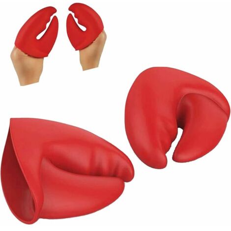 Gants de Cuisine Silicone Résistant à Chaleur et Antidérapant Gants de Four Cuisson en Silicone Mitaines de Four manique Maniques Cuisine Silicone Convient à Griller Cuisiner Cuire Micro-Ondes n (1/5)