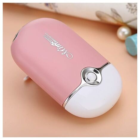 Mini ventilateur USB pour extension de cils (rose) (1/5)
