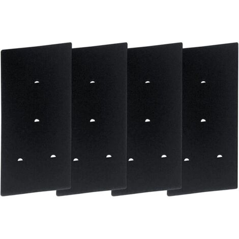 Pack de 4 filtres pour sèche-linge Bauknecht Privileg Whirlpool HX 481010716911 - sèche-linge pompe à chaleur - 230 x 115 x 14 mm - filtre éponge - sèche-linge à condensation (1/5)