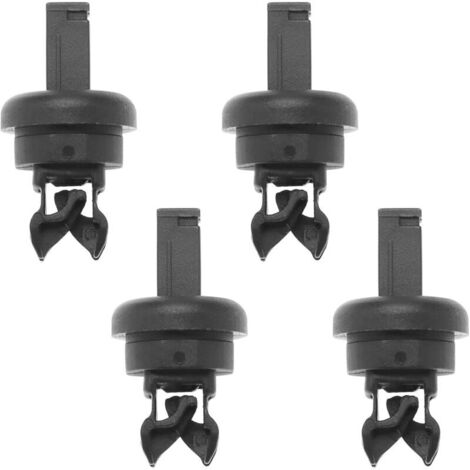 4 Pièces Clips pour Tablette Arrière, Clips Voiture, Clips de Fixation, Rivet Plastique, 79916JD00A