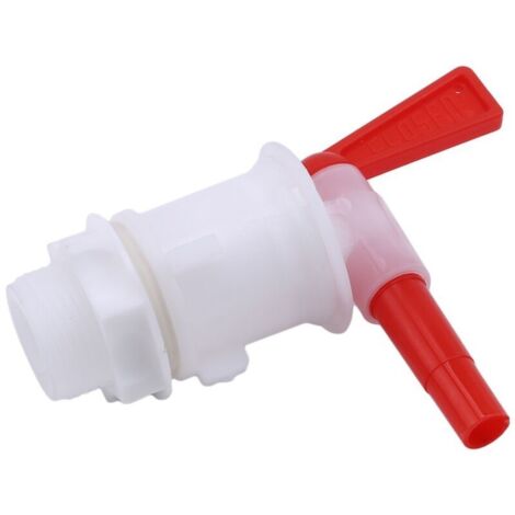 Lot de 2 robinets d'écoulement en plastique - Distributeur de boisson - Distributeur d'eau de rechange (1/5)